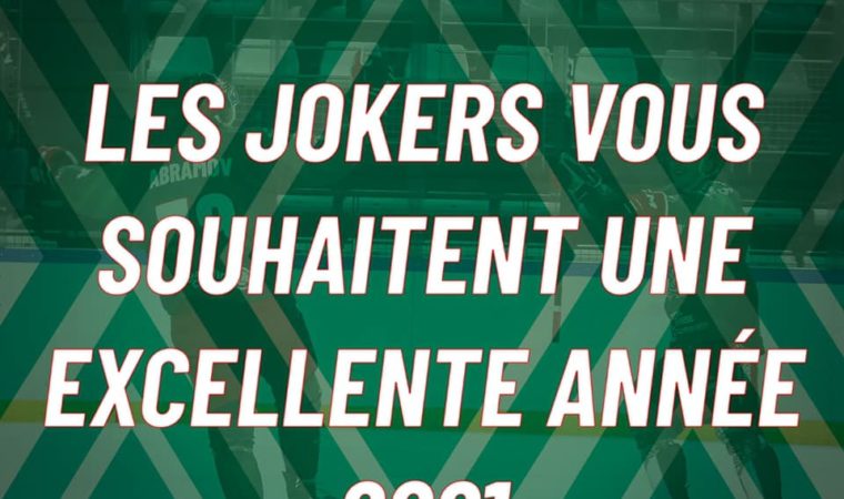 Bonne année 2021 – Les Jokers de Cergy-Pontoise